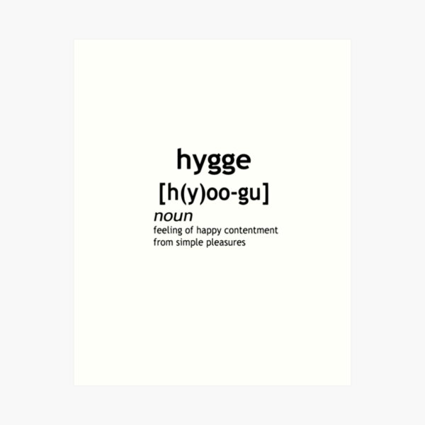 Item preview, Hygge Definition designed and sold by Ali sk54.