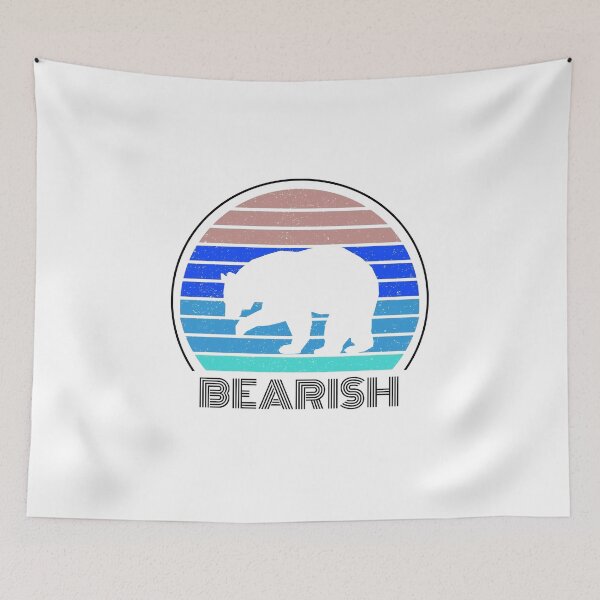 Item preview, Bearish Retro Style designed and sold by 9N20.