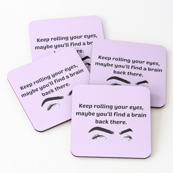 Item preview, Keep Rolling Your Eyes designed and sold by redbugdesigns.