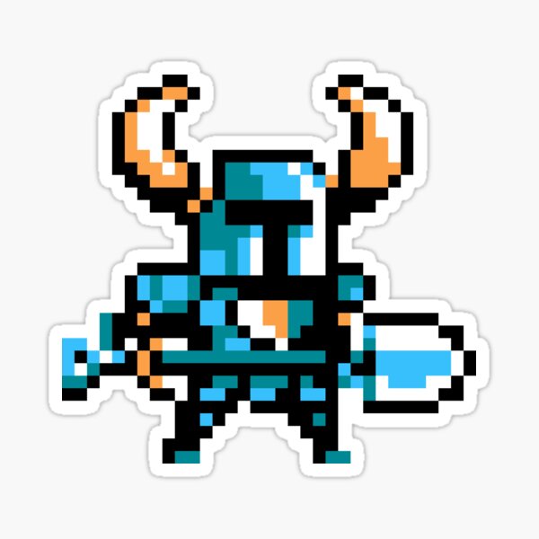 Item preview, Shovel Knight Sprite designed and sold by The Sprite Guy.