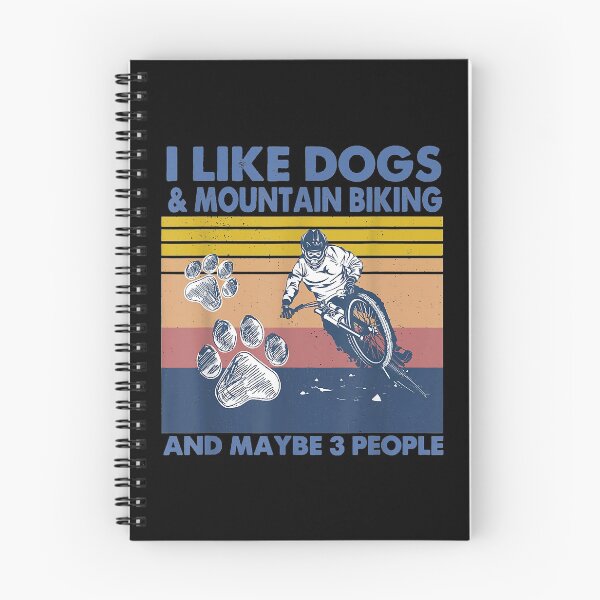 Item preview, I Like Dogs And Mountain Biking And Maybe 3 People designed and sold by spherevilla.