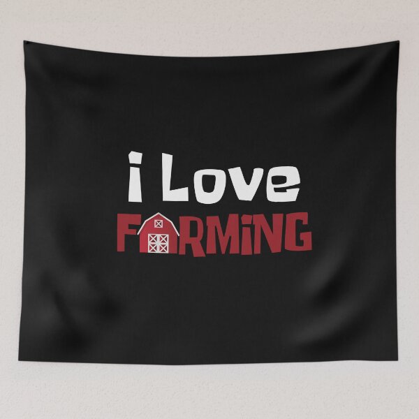 Item preview, Copie de Copie de I Love Farming designed and sold by beefrancky.