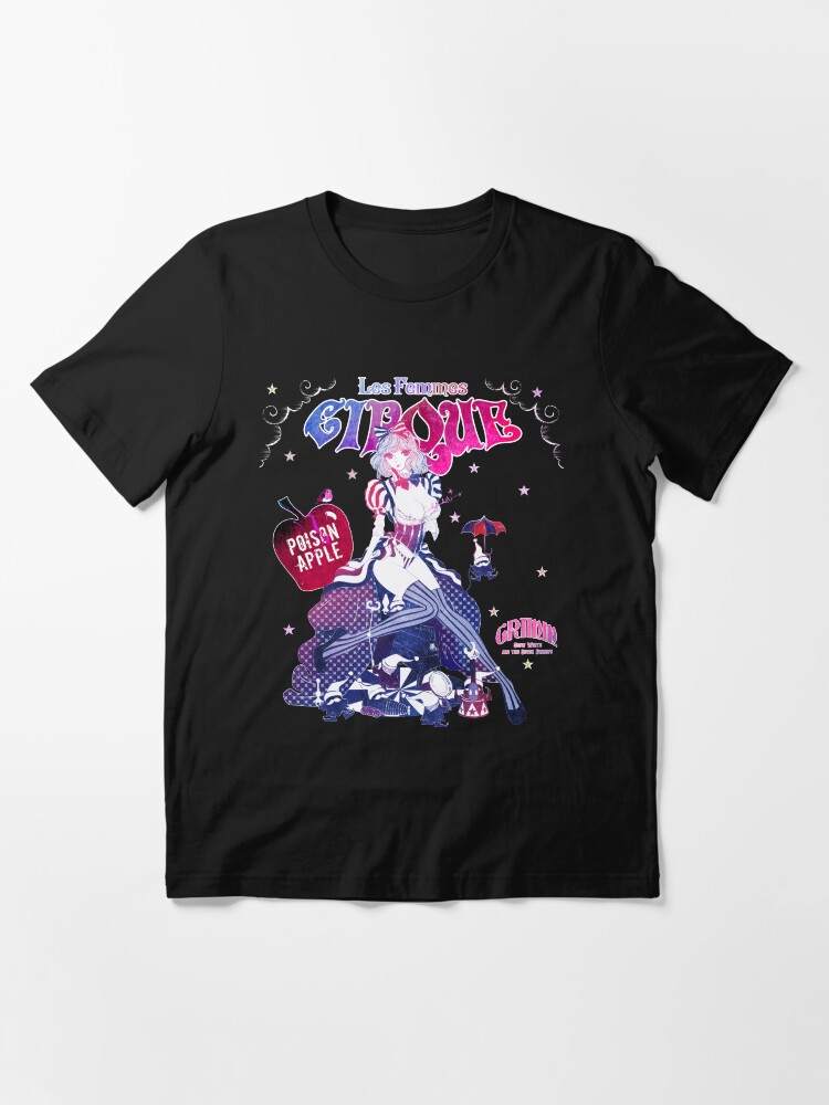 Alternate view of Snow White: Les Femmes Cirque Essential T-Shirt