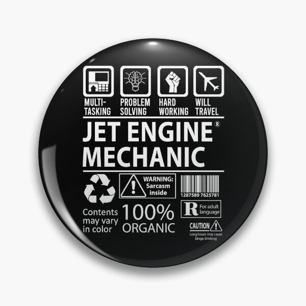Item preview, Jet Engine Mechanic T Shirt - MultiTasking Certified Job Gift Item Tee designed and sold by sabinacsnm.