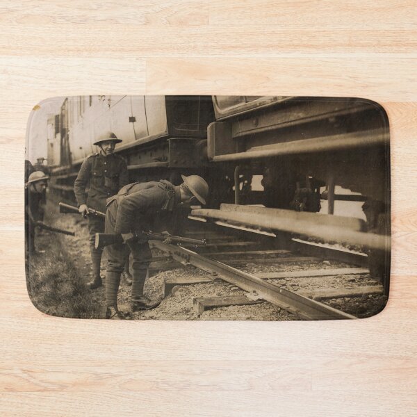Item preview, BRITISH SOLDIERS SEARCHING TRAINS designed and sold by Night-parade.