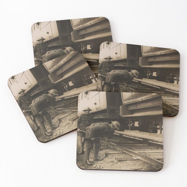 Item preview, BRITISH SOLDIERS SEARCHING TRAINS designed and sold by Night-parade.
