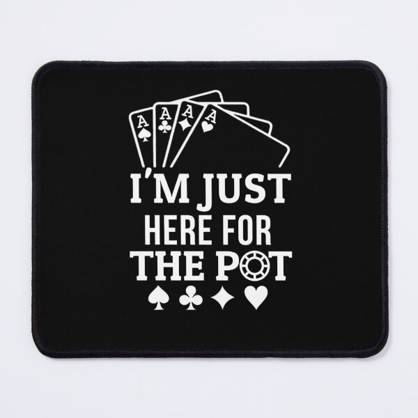Item preview, I'm Just Here For The Pot T-shirt, Funny Poker Shirt, Casino Shirt, Poker Player Gift, Poker Tee Women, Gambling T-shirt designed and sold by Djikou.
