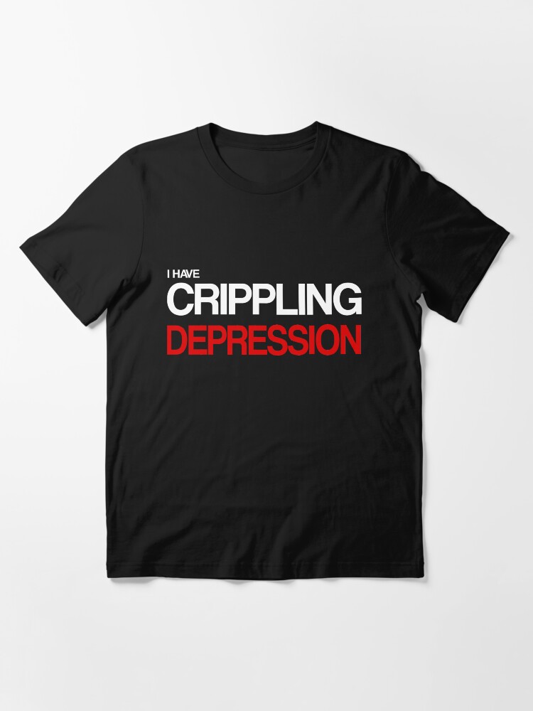 Alternate view of Depression Essential T-Shirt