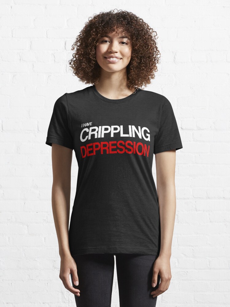 Alternate view of Depression Essential T-Shirt