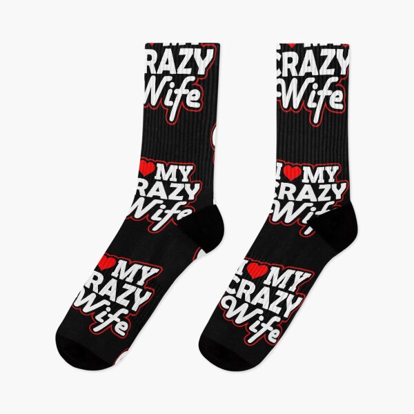 Item preview, I LOVE MY CRAZY WIFE, ROMANTIC TSHIRT designed and sold by KGN  CREATIVITY.