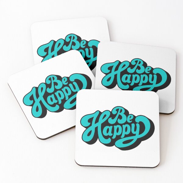 Item preview, Be Happy funky bold stylized font design designed and sold by BeeMeCreative.