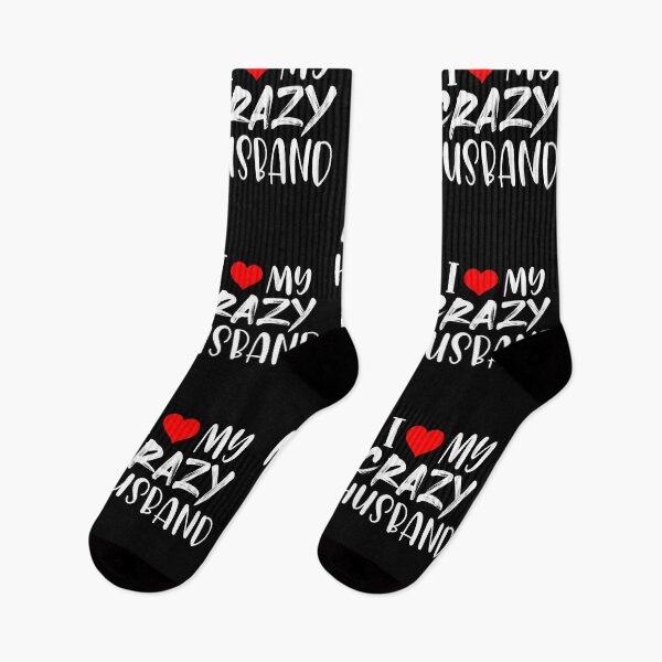 Item preview, I LOVE MY CRAZY HUSBAND, ROMANTIC TSHIRT designed and sold by KGN  CREATIVITY.