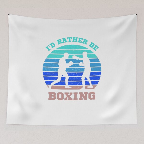 Item preview, I'd Rather Be Boxing Retro Style designed and sold by 9N20.