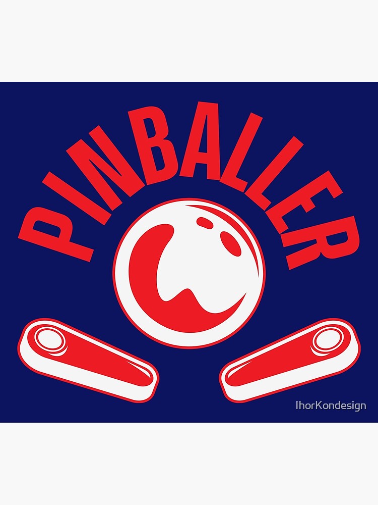 Disover Pinballer Cool Pinball Arcade Machine Player Gift Premium Matte Vertical Poster