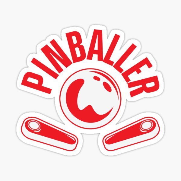 Vista previa del artículo con la obra «Pinballer Cool Pinball Arcade Machine Regalo para jugador», diseñado y vendido por IhorKondesign.