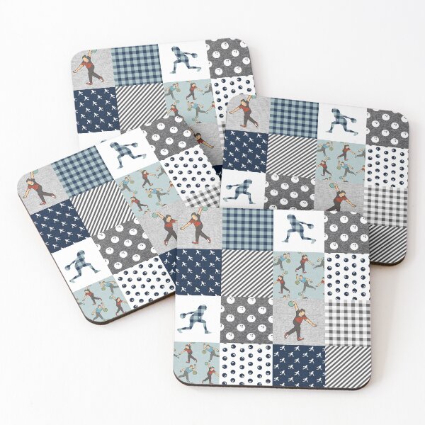 Item preview, Bowling Vintage Patchwork designed and sold by MignonBeauty.