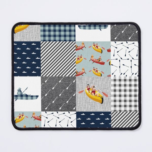 Item preview, Canoeing Vintage Patchwork designed and sold by MignonBeauty.