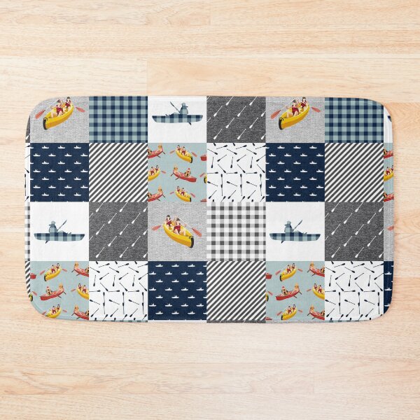 Item preview, Canoeing Vintage Patchwork designed and sold by MignonBeauty.