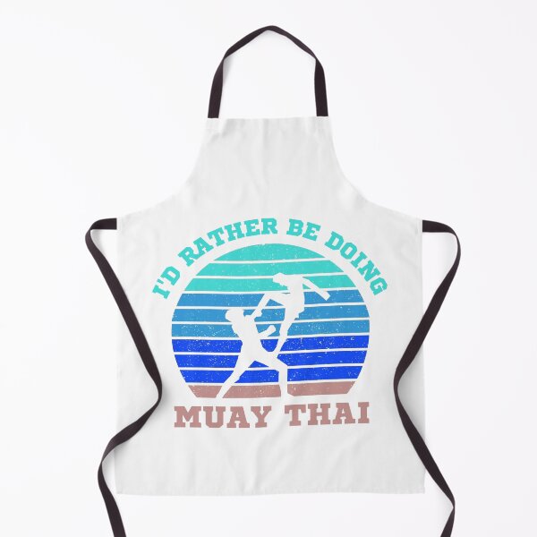 Item preview, I'd Rather Be Doing Muay Thai Retro Style designed and sold by 9N20.