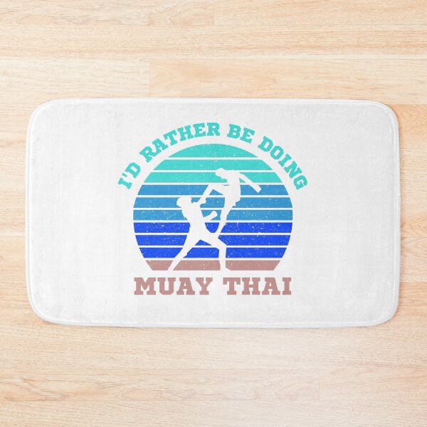 Item preview, I'd Rather Be Doing Muay Thai Retro Style designed and sold by 9N20.