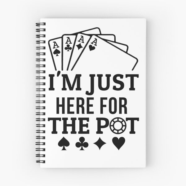 Item preview, I'm Just Here For The Pot T-shirt, Funny Poker Shirt, Casino Shirt, Poker Player Gift, Poker Tee Women, Gambling T-shirt designed and sold by Djikou.