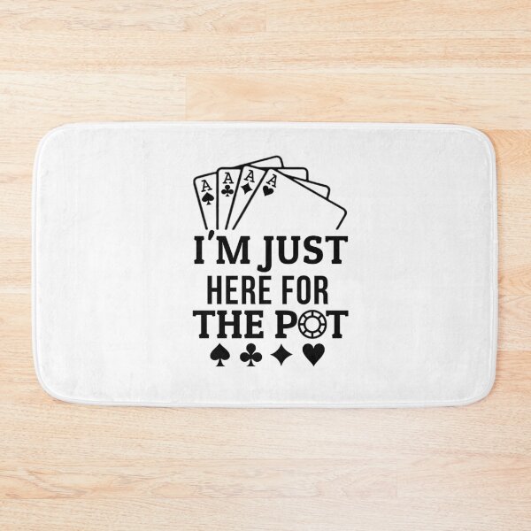 Item preview, I'm Just Here For The Pot T-shirt, Funny Poker Shirt, Casino Shirt, Poker Player Gift, Poker Tee Women, Gambling T-shirt designed and sold by Djikou.