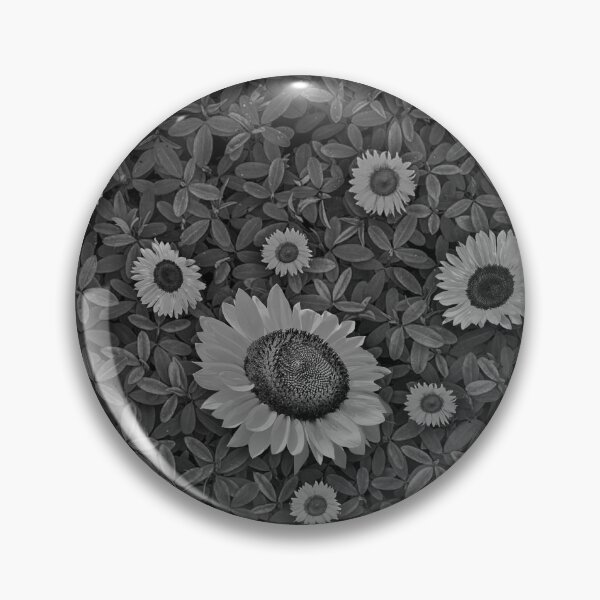 Item preview, Sunflowers Black And White designed and sold by FascinoStudios.