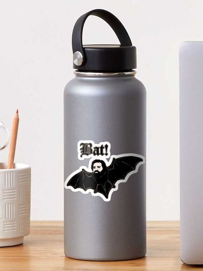 Aperçu 1 sur 3. Sticker avec l'œuvre Laszlo - BAT créée et vendue par MindiLevijoki.