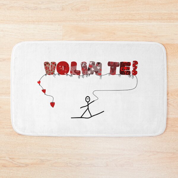 Item preview, Little man holding "Volim te!" Balloon designed and sold by MC Art Studio.