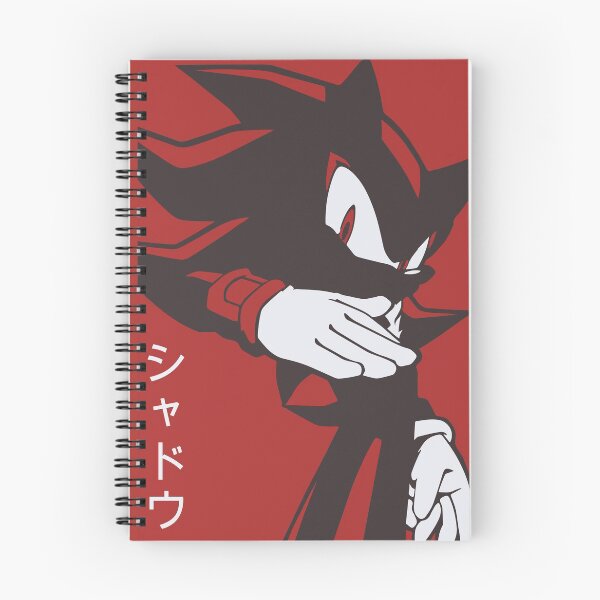 Item preview, Normal Black Shadow Hedgehog anime manga style Background Red designed and sold by discreetgeeks.