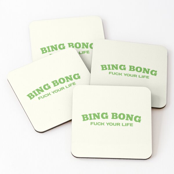 Item preview, Fu*k your life bing bong - Funny Quotes designed and sold by Delandor.