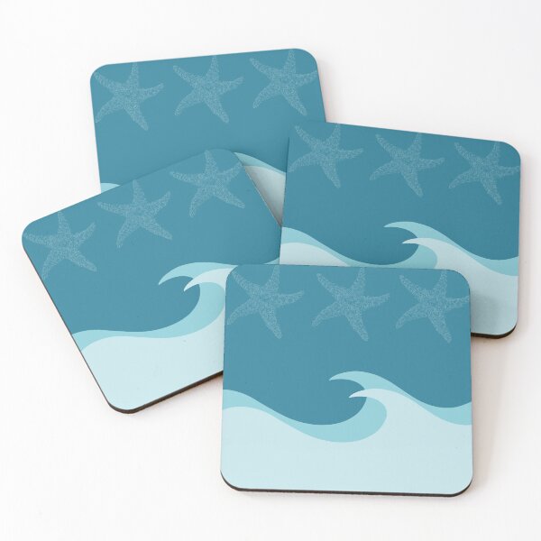 Item preview, Waves and Starfish - Digital Art  designed and sold by Jillianamatt.