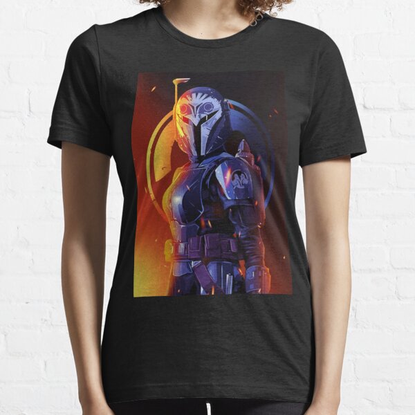 Star Wars The Mandalorian The Child Four Square Womens T-Shirt