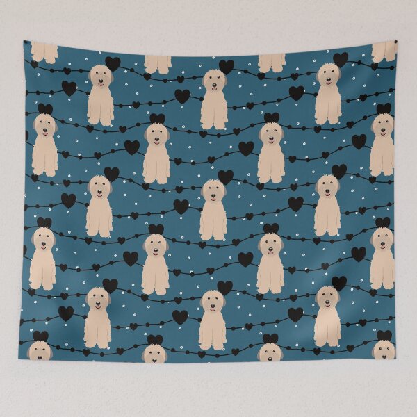 Item preview, Amor Terrier de trigo de pelo suave designed and sold by Lulupainting.