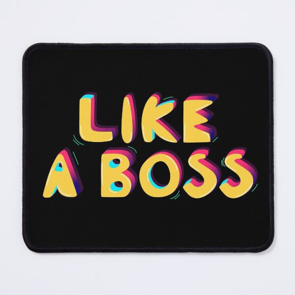 Item preview, Like a boss designed and sold by BeeMeCreative.