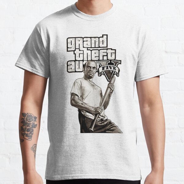 Trevor Philips Grand Theft Auto 5 – GTA V Game- GTA Game Series Classic T-Shirt