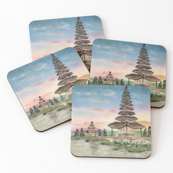 Artikelvorschau, Ulun Danu Beratan Tempel, Bali entworfen und verkauft von blissingart.