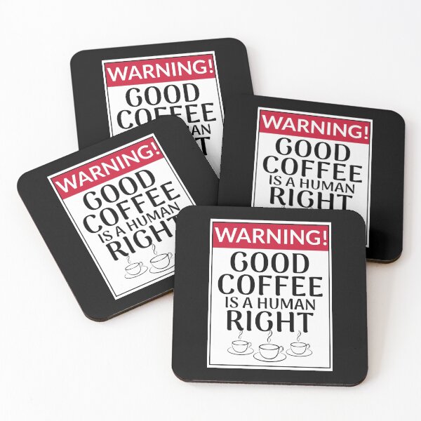 Item preview, Good coffee is a human right designed and sold by rp-art.