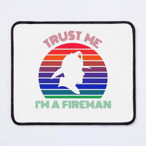 Item preview, Trust Me I'm A Fireman Retro Style designed and sold by 9N20.