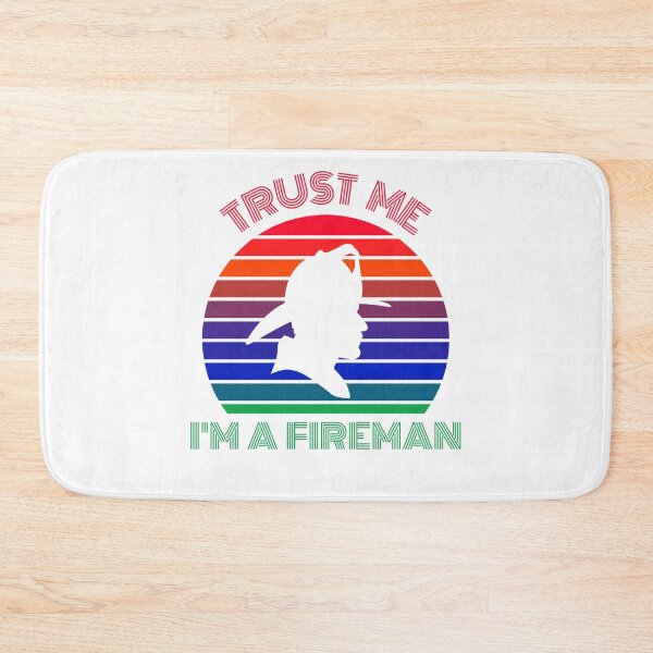 Item preview, Trust Me I'm A Fireman Retro Style designed and sold by 9N20.