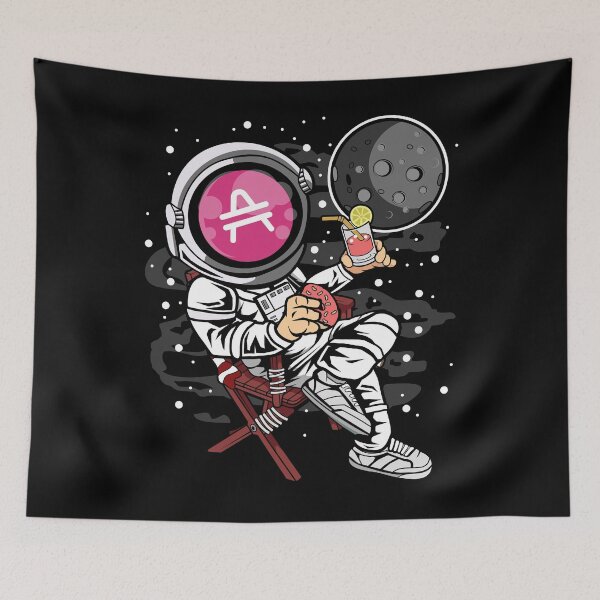 Item preview, Astronaut Retirement Plan AMP Coin To The Moon Crypto Token Cryptocurrency Blockchain Wallet HODL designed and sold by AdamRoberts90.