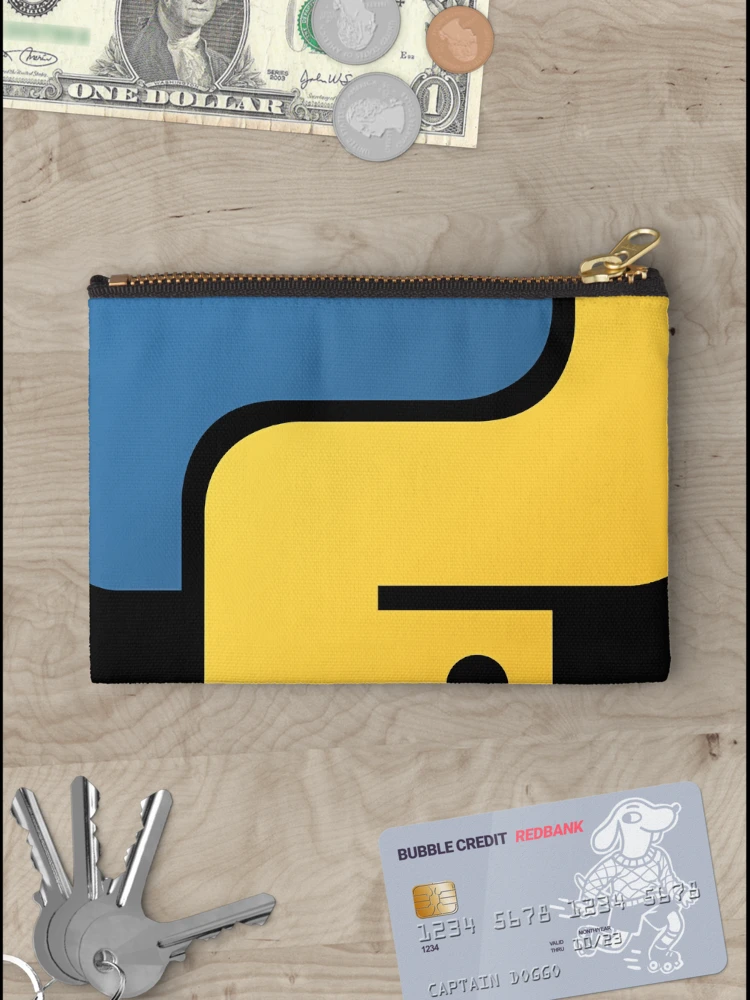 Thumbnail 3 of 4, Zipper Pouch, Python Logo Merchandise Essential designed and sold by CedricDavis.