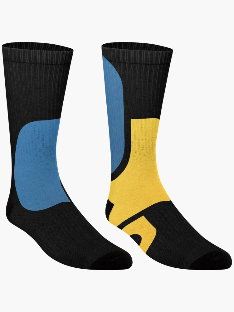 Thumbnail 3 of 5, Socks, Python Logo Merchandise Essential designed and sold by CedricDavis.