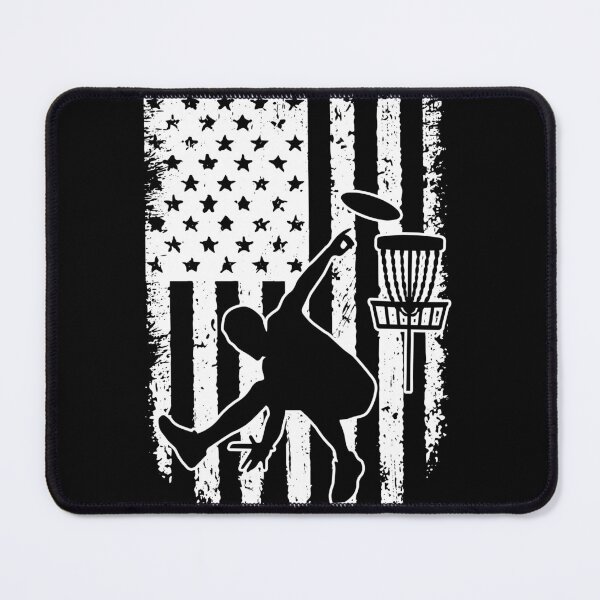 Item preview, Disc Golf American Flag Retro White designed and sold by VannaShanha.