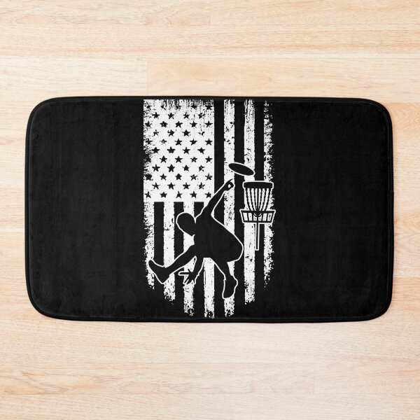 Item preview, Disc Golf American Flag Retro White designed and sold by VannaShanha.