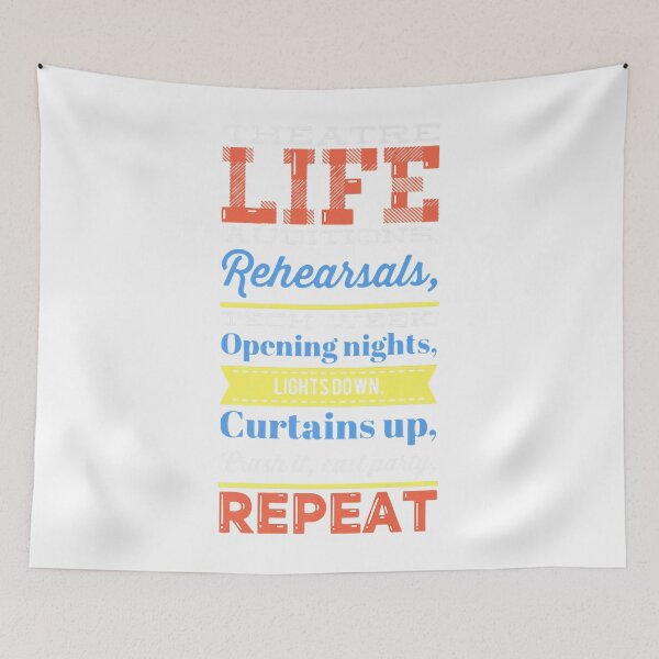 Item preview, Funny Theater Life For Actors designed and sold by JoshWoodward.