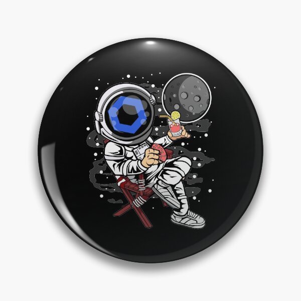 Item preview, Astronaut Retirement Plan Chainlink LINK Coin To The Moon Crypto Token Cryptocurrency Blockchain Wallet HODL designed and sold by AdamRoberts90.