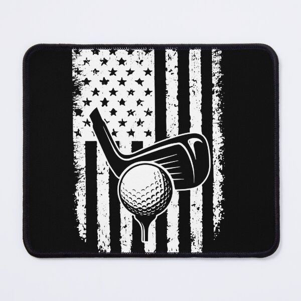Item preview, Golf American Flag Retro White designed and sold by VannaShanha.