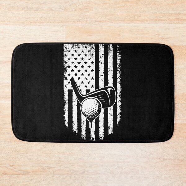 Item preview, Golf American Flag Retro White designed and sold by VannaShanha.
