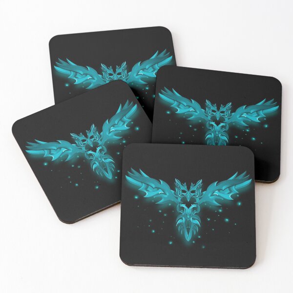 Item preview, Ice Blue Metallic Owl  designed and sold by jc007.